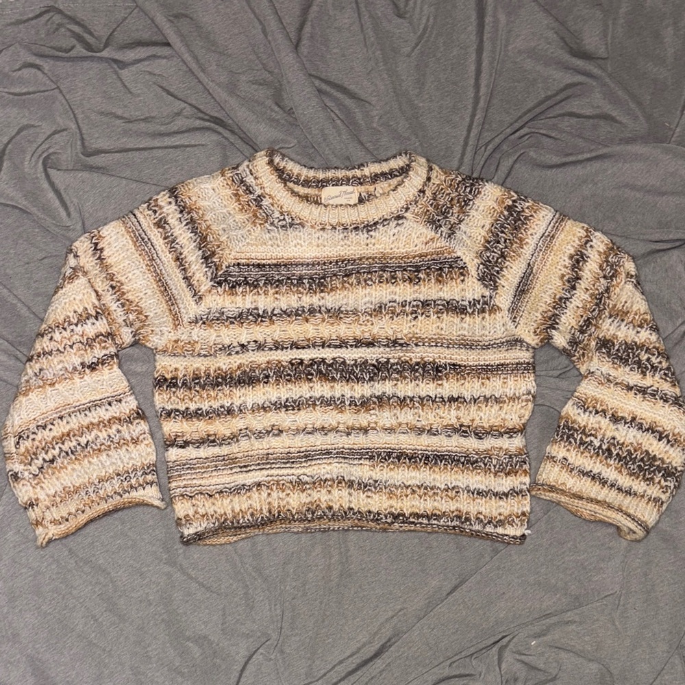 Universal Thread Multicolor Striped Sweater